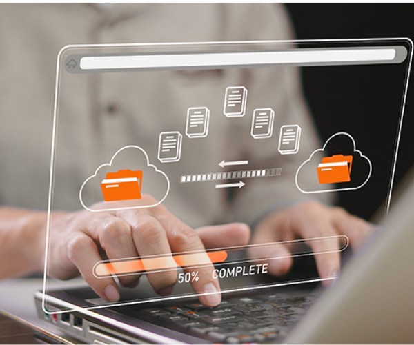 File transfer process illustration