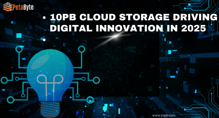 Digital transformation, 10PB cloud storage
