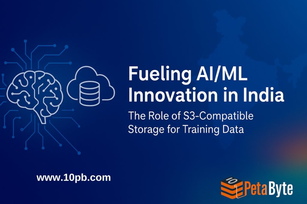 Fueling AI/ML Innovation in India: The Role of S3 Compatible Storage for Training Data