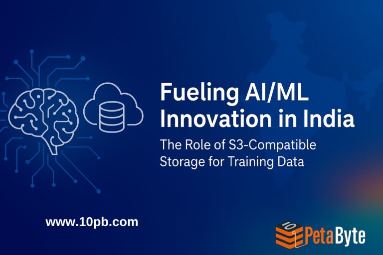 Fueling AI/ML Innovation in India: The Role of S3 Compatible Storage for Training Data