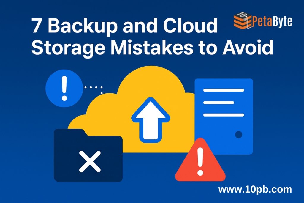 7 Backup and Cloud Storage Mistakes to Avoid