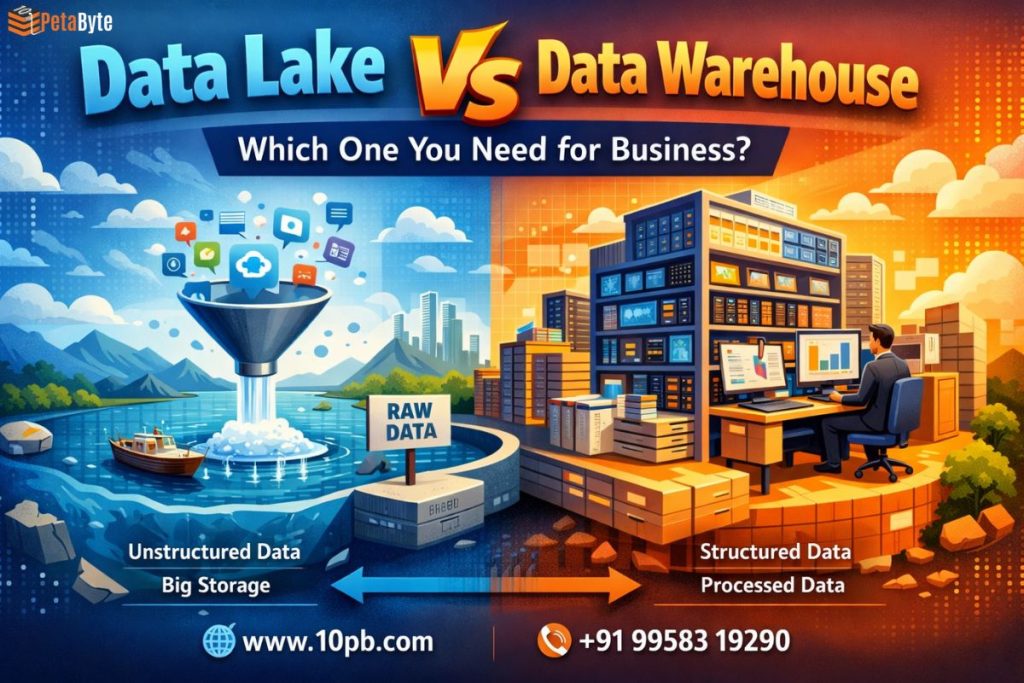Data Lake Vs Data Warehouse Which One You Need for Business