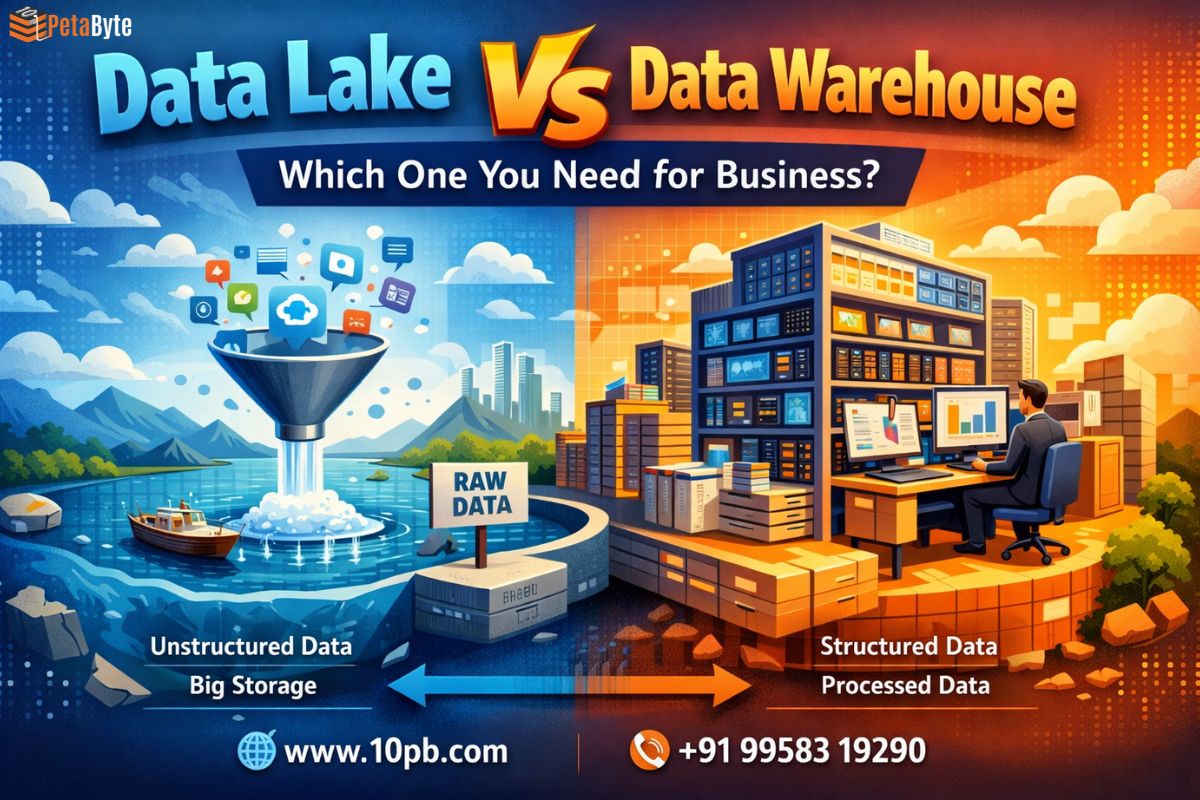 Data Lake Vs Data Warehouse Which One You Need for Business