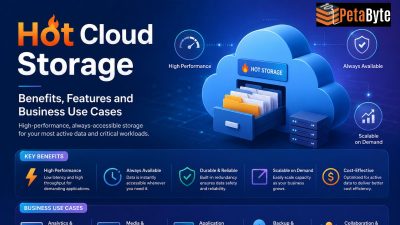 Hot Cloud Storage Benefits, Features and Business Use Cases