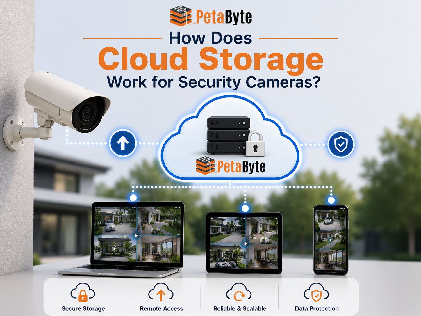 How Does Cloud Storage Work for Security Cameras